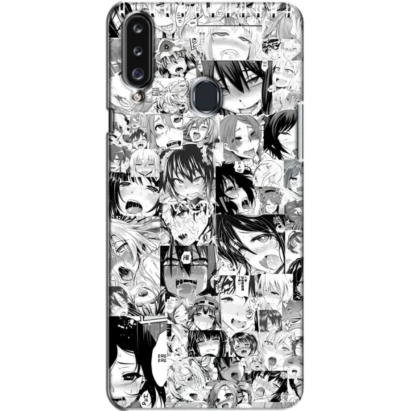 Чехол с принтом «Ahegao manga» для Samsung Galaxy A20s (A207)