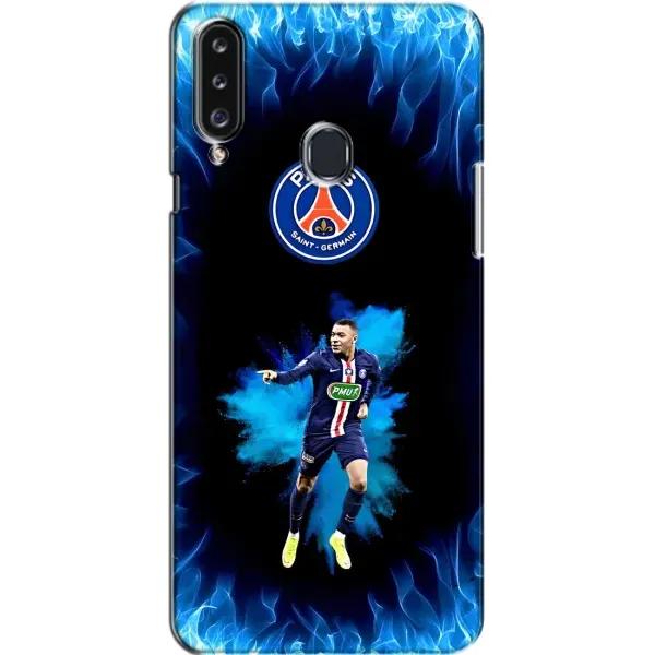 Чохол з принтом «Мбаппе у вогні» для Samsung Galaxy A20s (A207)