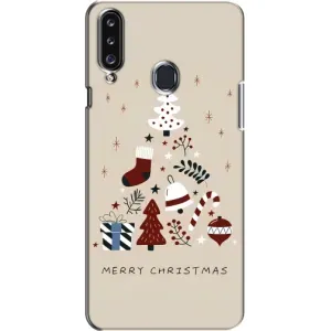 Різдвяні, Святкові Чохли для Самсунґ Гелексі А20с (А207) (Merry Christmas)