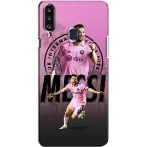 Чохли для Самсунґ Гелексі А20с (А207) - Лео Мессі Маямі (Messi Miami)