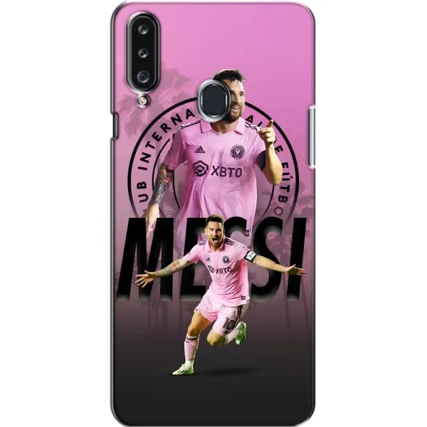 Чохол з принтом «Messi Miami» для Samsung Galaxy A20s (A207)