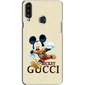 Чохол Disney Mouse Samsung Galaxy A20s (A207) (PREMIUMPrint) (Mikki Gucci)