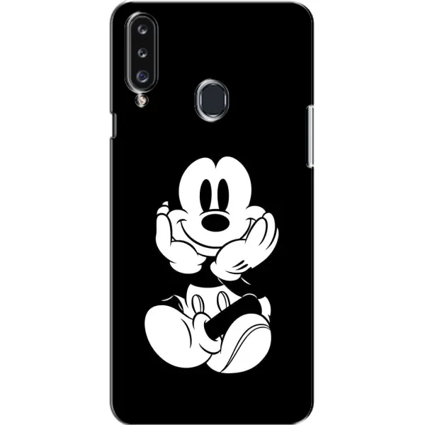 Чохол з принтом «Маус на чорному» для Samsung Galaxy A20s (A207)