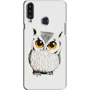 Чехол с птицами на Samsung Galaxy A20s (A207) (VPrint) (Милая Сова)