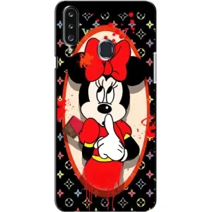 Чохол Disney Mouse Samsung Galaxy A20s (A207) (PREMIUMPrint) (Мінні Маус ЛВ)