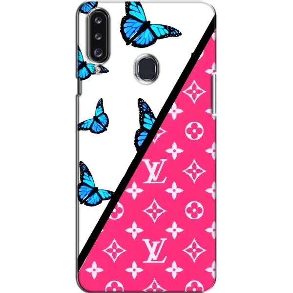 Чехол с принтом «Мода LV» для Samsung Galaxy A20s (A207)