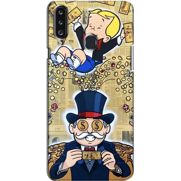 Чехол с принтом «Монополия Мен» для Samsung Galaxy A20s (A207)
