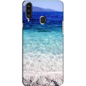 Силиконовый чехол с КАРТИНКАМИ лето для Samsung Galaxy A20s (A207) (AlphaPrint)