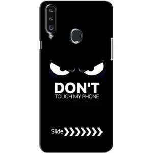 Чехол с принтом «Не трогай телефон» для Samsung Galaxy A20s (A207)