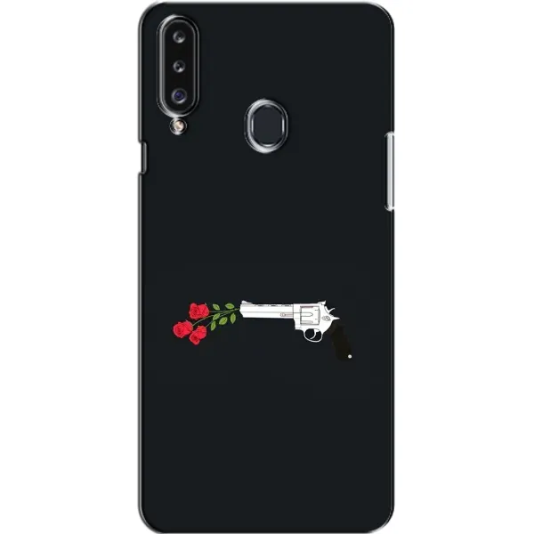 Чехол с принтом «Неожиданные цветы» для Samsung Galaxy A20s (A207)