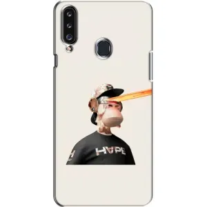 Чохли з Мавпами NFT для Samsung Galaxy A20s (A207) (AlphaPrint) (мавпа NFT в окулярах)