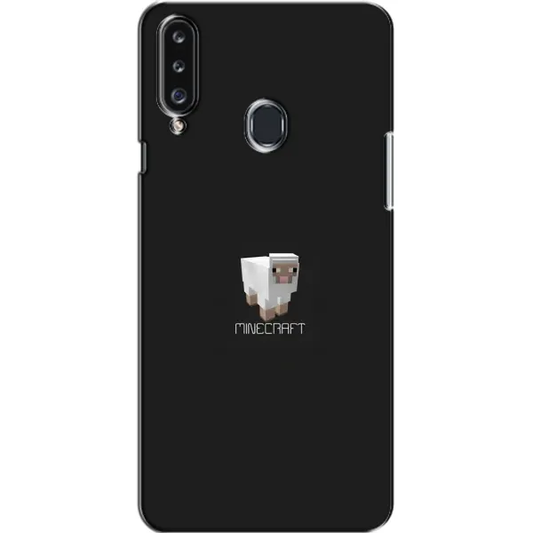 Чехол с принтом «Овечка Майнкрафт» для Samsung Galaxy A20s (A207) Чехол с принтом «Овечка Майнкрафт» для Samsung Galaxy A20s (A207)