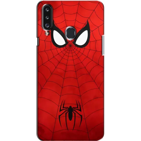 Чехол с принтом «Паук (Марвел)» для Samsung Galaxy A20s (A207) Чехол с принтом «Паук (Марвел)» для Samsung Galaxy A20s (A207)