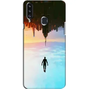 Чехол с принтом «Паук человек» для Samsung Galaxy A20s (A207)