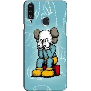 Чохли для Samsung Galaxy A20s (A207) - Bearbrick Louis Vuitton (PREMIUMPrint) (Плач Bearbrick)