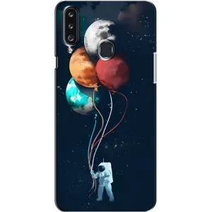 Чехол с принтом «Планеты шарики» для Samsung Galaxy A20s (A207)