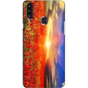 Чехол с принтом «Поле тюльпанов» для Samsung Galaxy A20s (A207)