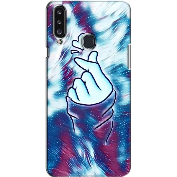 Чехол с принтом «Радужное сердце» для Samsung Galaxy A20s (A207) Чехол с принтом «Радужное сердце» для Samsung Galaxy A20s (A207)