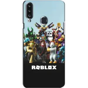Чохли з топовими принтами для Самсунґ Гелексі А20с (А207) (ROBLEX)