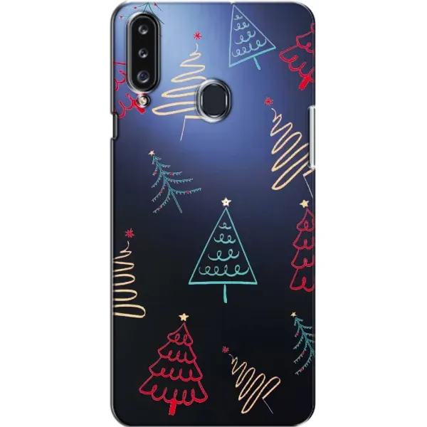 Чехол с принтом «Рождественские елки» для Samsung Galaxy A20s (A207) Чехол с принтом «Рождественские елки» для Samsung Galaxy A20s (A207)