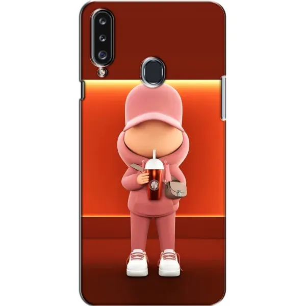 Чохол з принтом «З Кавою» для Samsung Galaxy A20s (A207)