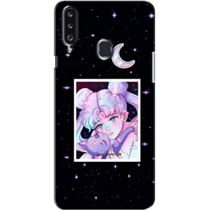 Чехлы Персонажи Аниме Наруто для Samsung Galaxy A20s (A207) (AlphaPrint) (Сейлор Мун)