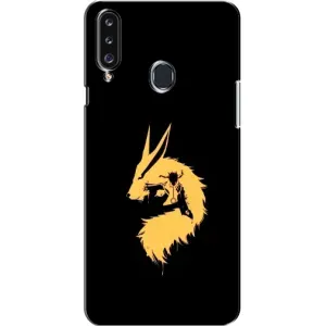Чехол с принтом «силуэт Курама Наруто» для Samsung Galaxy A20s (A207)