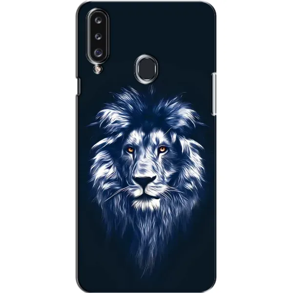 Чохол з принтом «Синій Лев» для Samsung Galaxy A20s (A207)