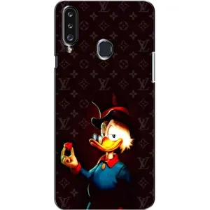 Чехли для Samsung Galaxy A20s (A207) - Скрудж МакДак Louis Vuitton (PREMIUMPrint) (Скрудж з ботліантом)
