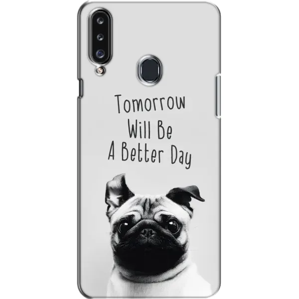 Чехол с принтом «Смешной Мопс» для Samsung Galaxy A20s (A207) Чехол с принтом «Смешной Мопс» для Samsung Galaxy A20s (A207)