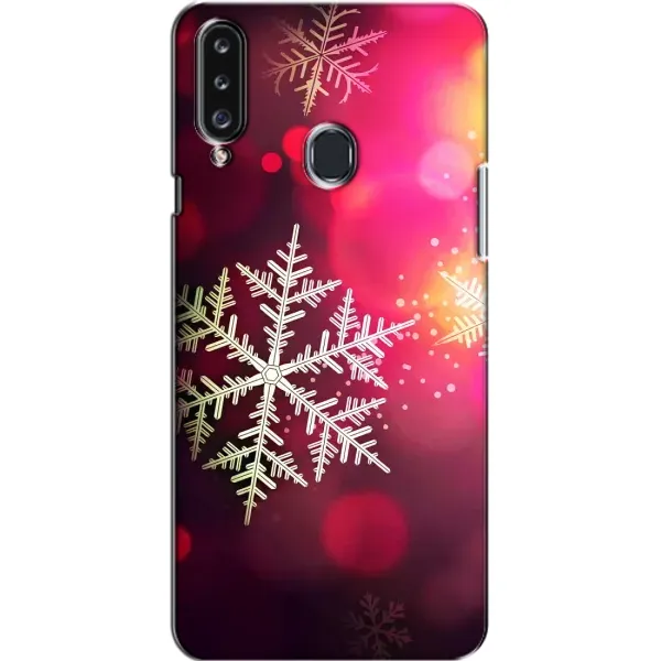 Чехол с принтом «Снежинка» для Samsung Galaxy A20s (A207)
