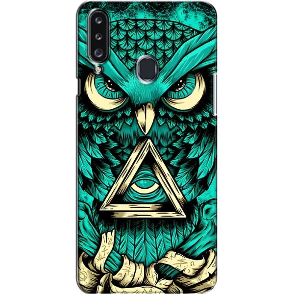 Чехол с принтом «Сова с глазом» для Samsung Galaxy A20s (A207)