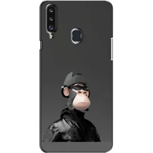 Чохли з Мавпами NFT для Samsung Galaxy A20s (A207) (AlphaPrint) (стильна мавпа NFT)