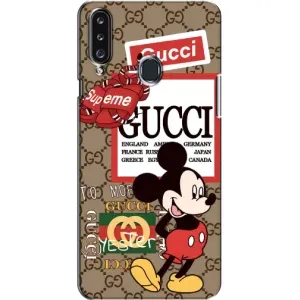 Чохол Disney Mouse Samsung Galaxy A20s (A207) (PREMIUMPrint) (Стильний Міккі)