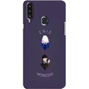 Чохли Венсдей на Samsung Galaxy A20s (A207) Уенсдей (AlphaPrint) (Венздей і подруга)