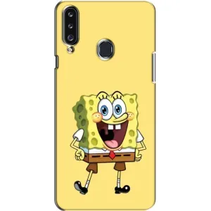 Чехол с принтом «Веселый Спанч Боб» для Samsung Galaxy A20s (A207)