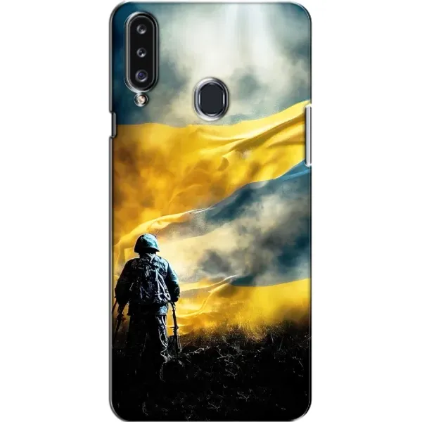 Чехол с принтом «Война» для Samsung Galaxy A20s (A207)