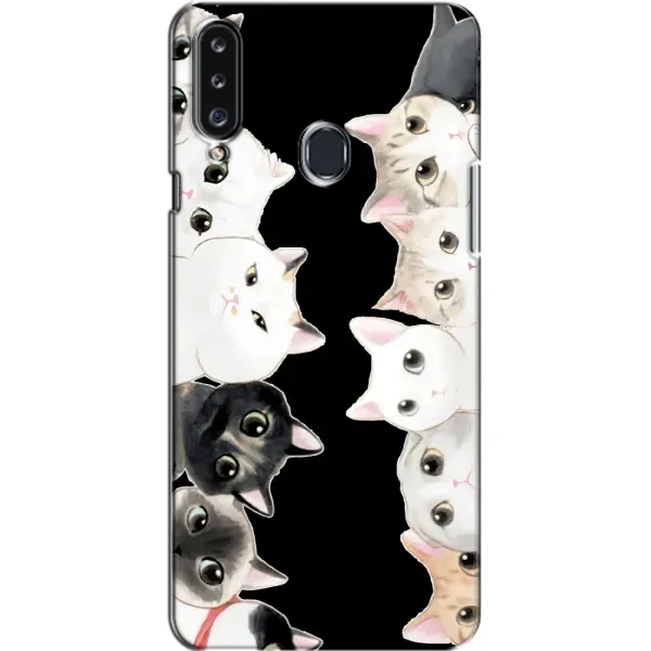 Чехол с принтом «Взгляд котов» для Samsung Galaxy A20s (A207) Чехол с принтом «Взгляд котов» для Samsung Galaxy A20s (A207)