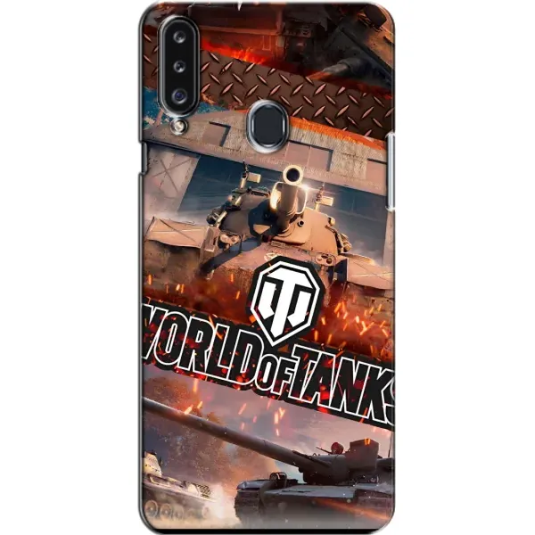 Чехол с принтом «World of Tanks» для Samsung Galaxy A20s (A207) Чехол с принтом «World of Tanks» для Samsung Galaxy A20s (A207)