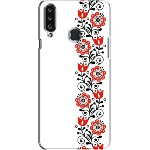 Чохол для Патріота України Samsung Galaxy A20s (A207) - (AlphaPrint) (Яскрава вишиванка)