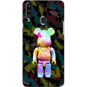 Чохли для Samsung Galaxy A20s (A207) - Bearbrick Louis Vuitton (PREMIUMPrint) (Яскравий Bearbrick)