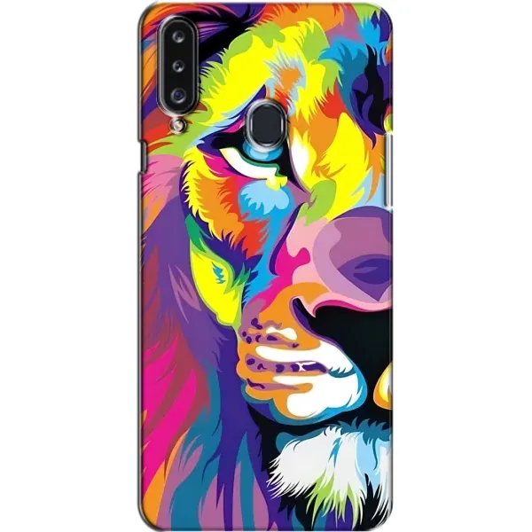 Чохол з принтом «Яскравий Лев» для Samsung Galaxy A20s (A207)