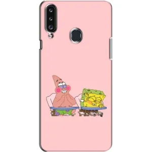 Чехол с принтом «За партой» для Samsung Galaxy A20s (A207)