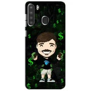 Чохол з принтом «Блогер Beast» для Samsung Galaxy A21 (A215)