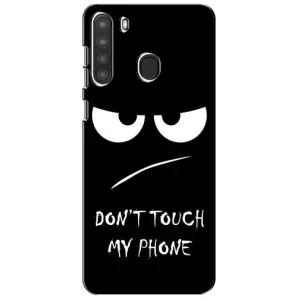 Чохол з принтом «Dont Touch» для Samsung Galaxy A21 (A215)