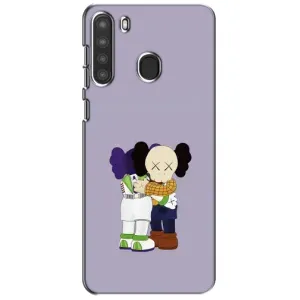 Чохли для Samsung Galaxy A21 (A215) - Bearbrick Louis Vuitton (PREMIUMPrint) (Дружба Беарбрік)