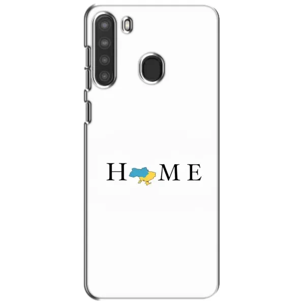Чохол з принтом «Home» для Samsung Galaxy A21 (A215)