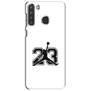 Чехлы для Samsung Galaxy A21 (A215) - с картинкой JORDAN (AlphaPrint) (Jordan 23)