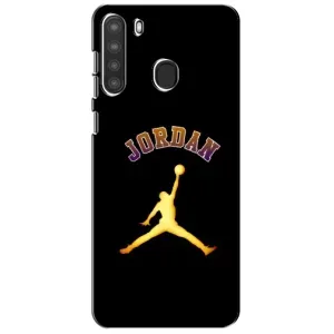 Чехлы для Samsung Galaxy A21 (A215) - с картинкой JORDAN (AlphaPrint) (Jordan Gold)