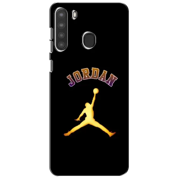Чехол с принтом «Jordan Gold» для Samsung Galaxy A21 (A215)